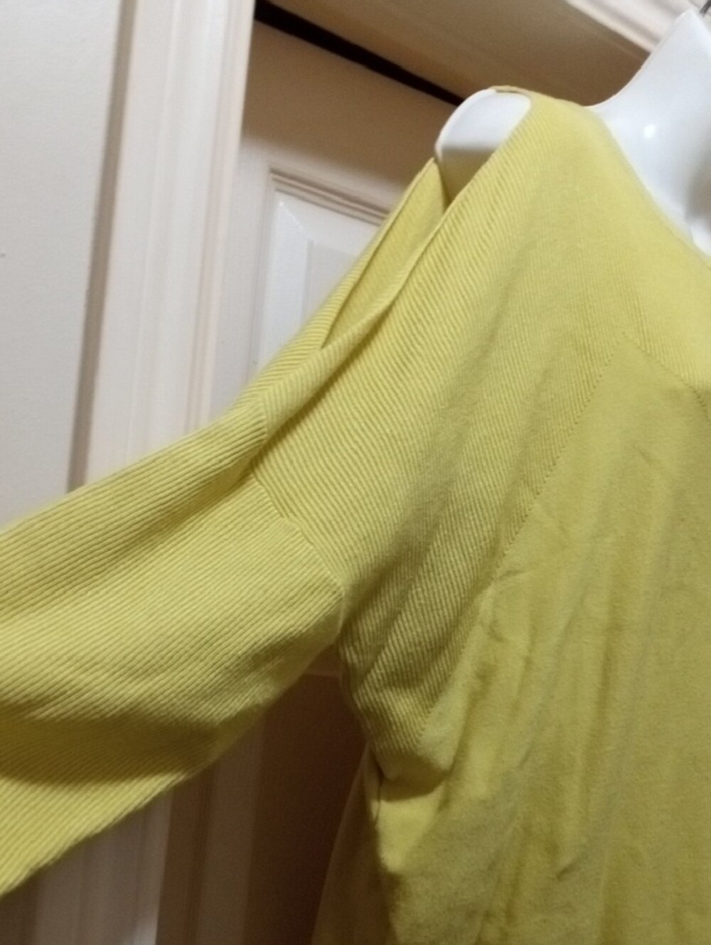 ASOS Yellow Ribbed Knit Top - Picture 2 of 6